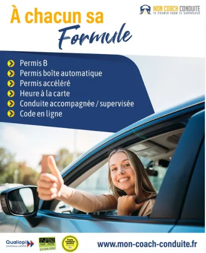 🚦 Votre permis, vos règles. Choisissez votre formule à la carte avec Mon Coach Conduite ! 😎à Toulon, Toulon, Mon Coach Conduite