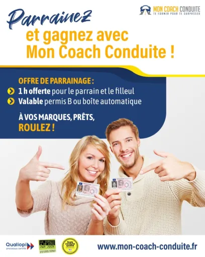 🎉 Offre Parrainage Auto-École : Gagnez des avantages en parrainant vos proches !, Toulon, Mon Coach Conduite